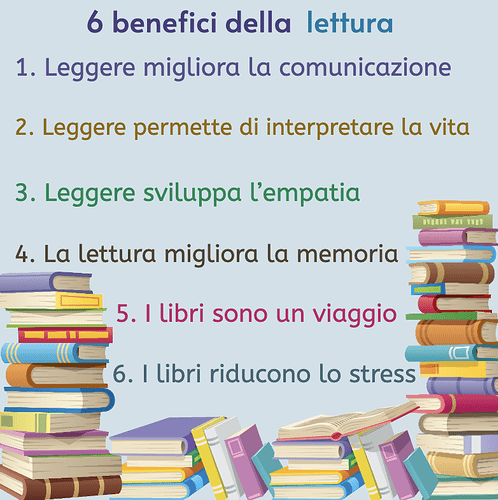 6 benefici della lettura