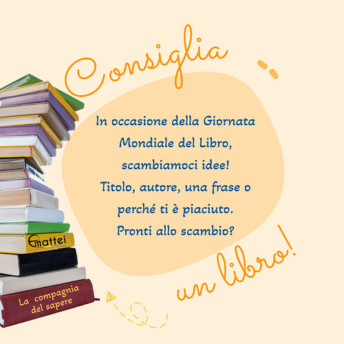 Giornata mondiale del libro 23 aprile